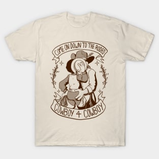 Cowboy 4 Cowboy > Brown Alternate < T-Shirt